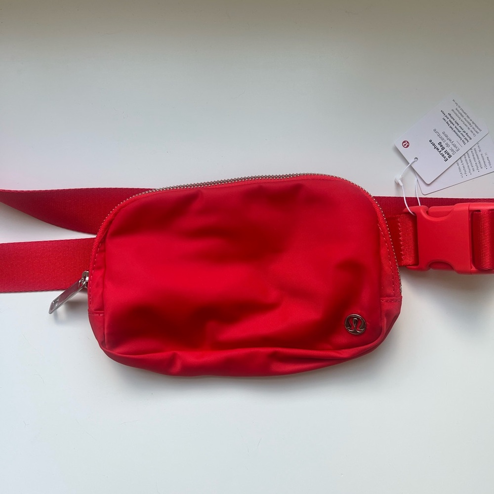 lululemon athletica Red Belt Bag